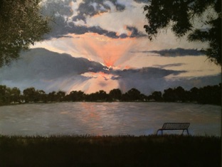 Smith Lake Sunset 4
Wash Park, Denver
oil on canvas - SOLD 🔴 Smith Lake Sunset 4
Wash Park, Denver
oil on canvas - SOLD 🔴